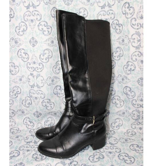 Fioni Shoes - Fioni‎ Boots Black, Knee-High Size 8